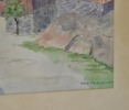 Akvarell, Tage Fougstedt "Katarina Kyrka"