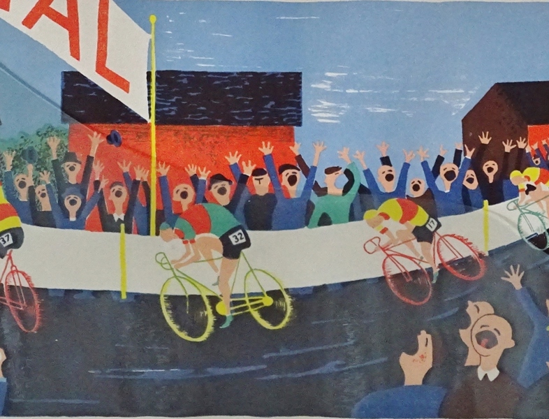 Litografi, Per Olof Ultvedt "I mål"