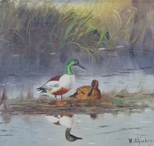 Oljemålning, Walter Liljenberg