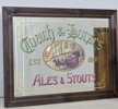 3 st. barspeglar " Coach & Horses, Teacher´s och Hunter´s Ale" 1900-tal