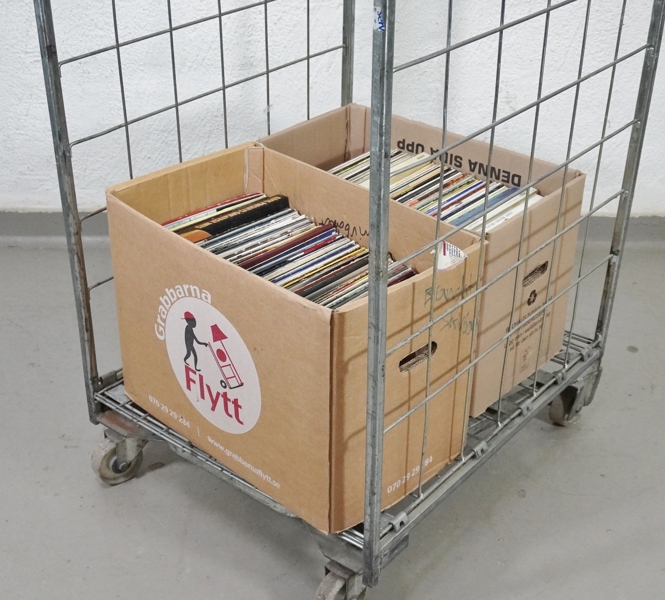 Parti vinylskivor, LP, blandade genrer