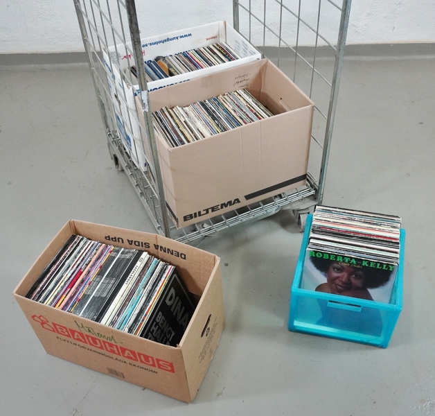 Parti vinylskivor, LP, blandade genrer