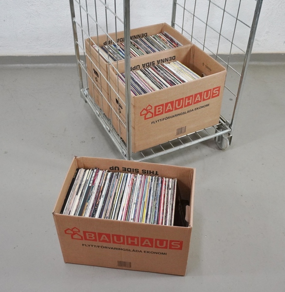 Parti vinylskivor, LP, blandade genrer