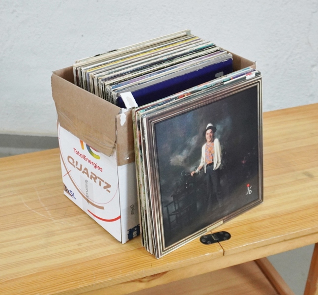 Parti vinylskivor, LP, blandade genrer