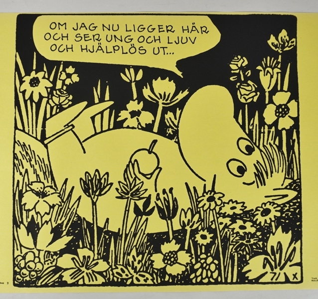 Affisch, Mumin, efter Tove Jansson