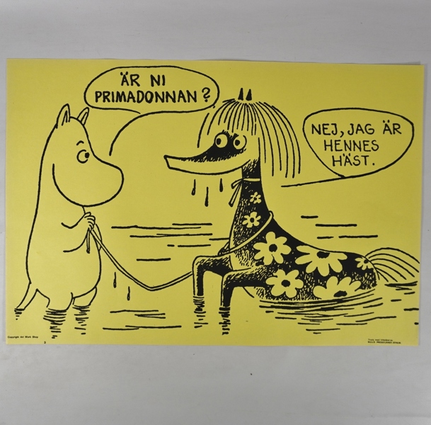 Affisch, Mumin, efter Tove Jansson