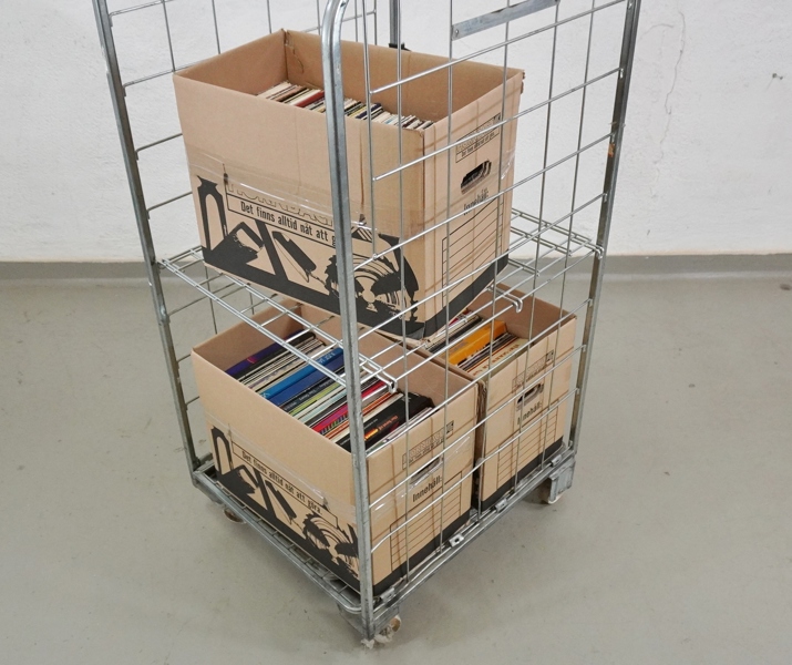 Parti vinylskivor, LP, blandade genrer