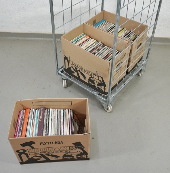 Parti vinylskivor, LP, blandade genrer