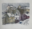 2 st. litografier, Gunnar Stålbrand
