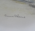 2 st. litografier, Gunnar Stålbrand