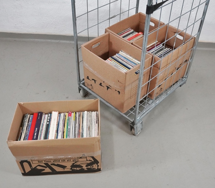 Parti vinylskivor, LP, blandade genrer