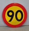 Skylt, " Hastighetsskylt 70 & 90"