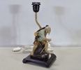 Bordslampa, "Fiskare" orientalisk, Kina, 1900-tal