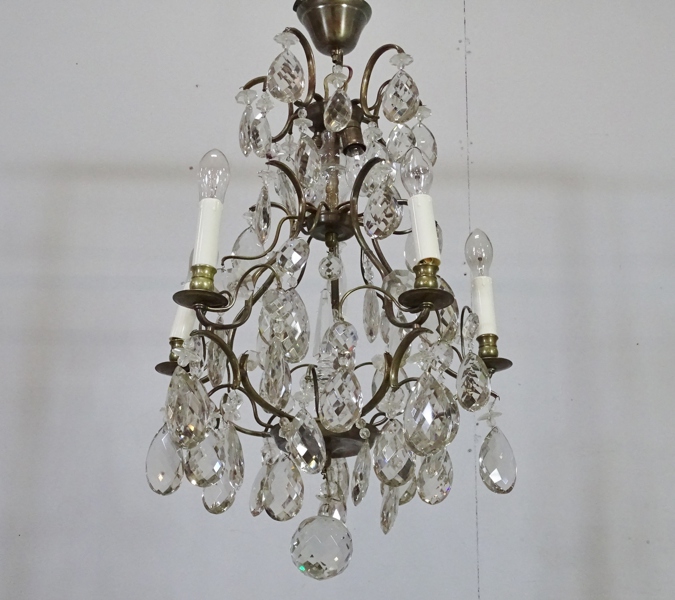 Kristallkrona, barock stil, 1900-tal