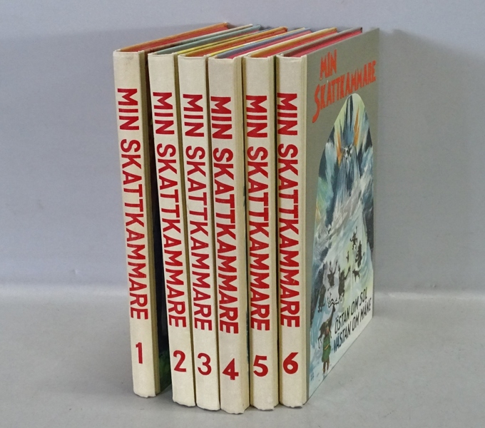 Böcker "Min Skattkammare" 6 band, 1983
