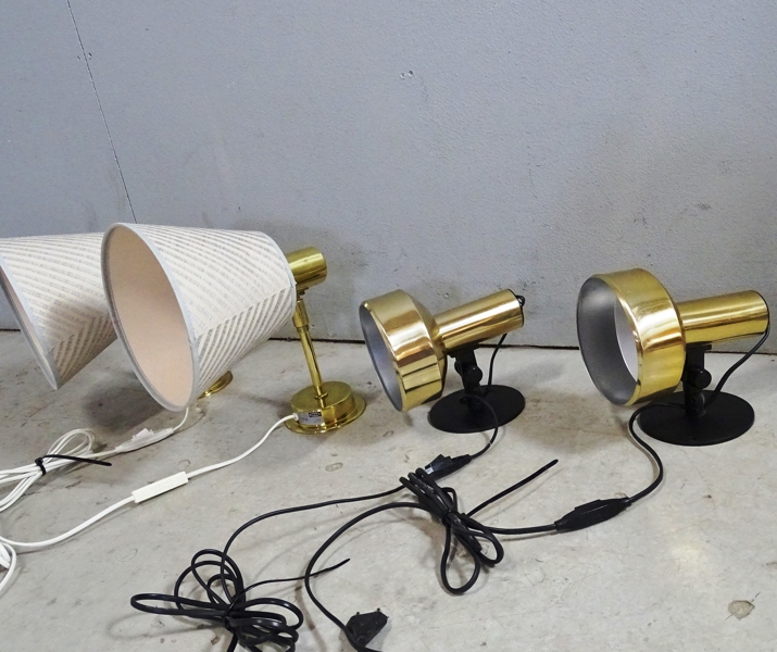 2 par vägglampor, IKEA, 19/2000-tal