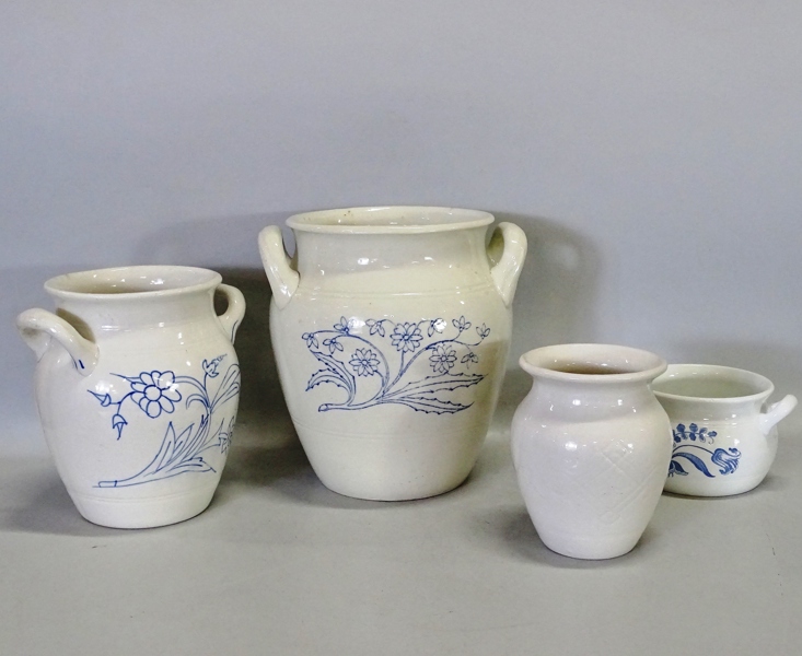 4 st. krus, Rörstrand samt Gustavsberg, 1900-tal