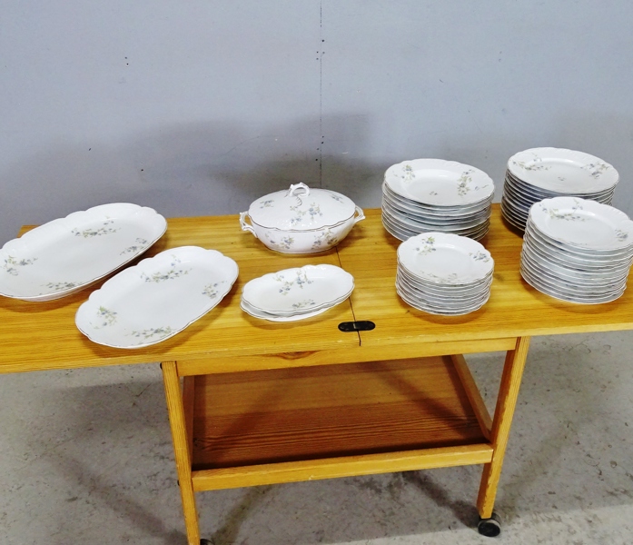 Matservis, 1900-talets andra hälft