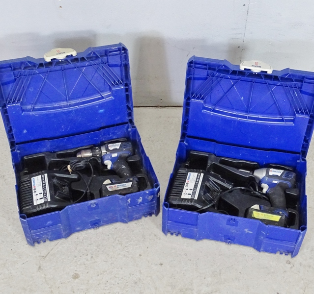 2 st. skruvdragare, Berner, Bacis1