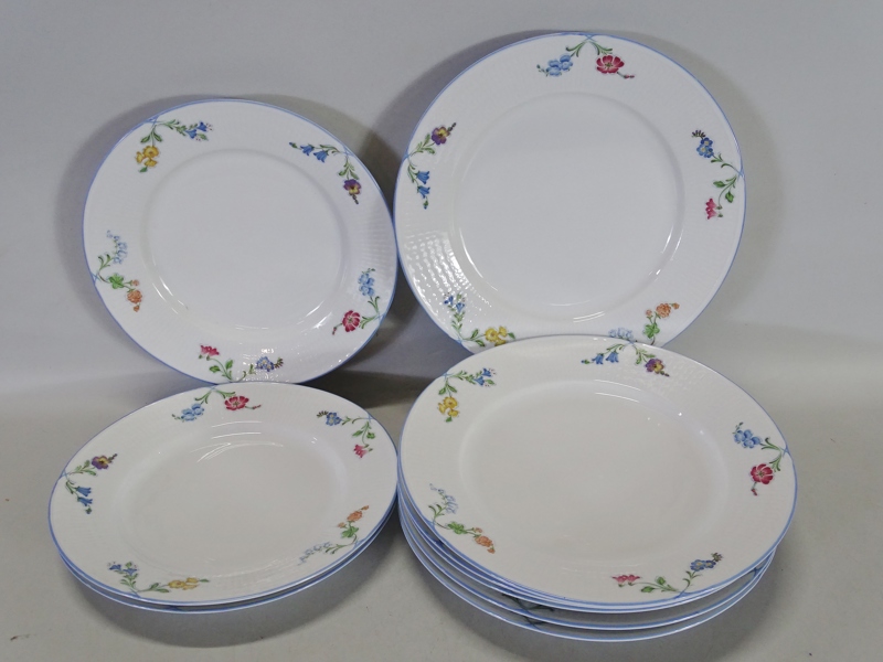 6+3 tallrikar "Louise" Louise Adelborg, Rörstrand