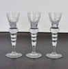 3 st, snapsglas, "Gustav III" 1900-tal