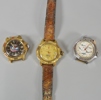 3 st armbandsur, Vostok Komandirskie