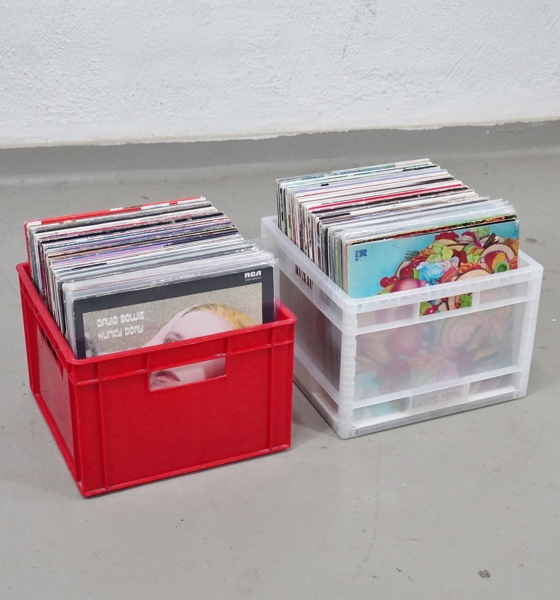 Parti vinylskivor, LP, blandade genrer