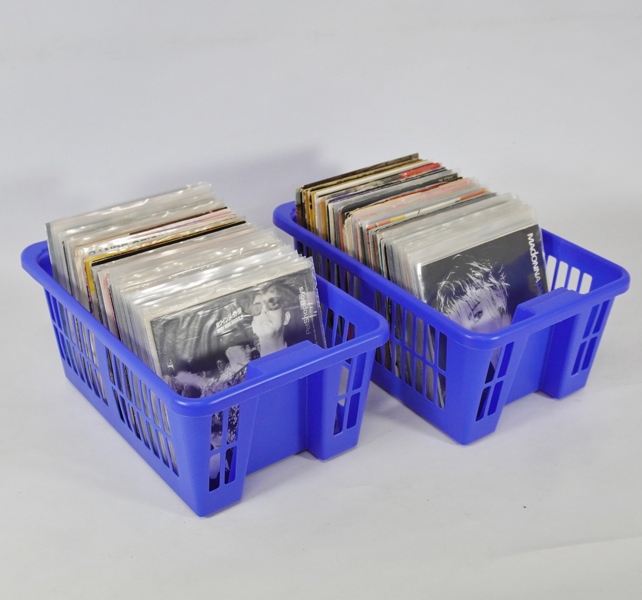 Parti vinylskivor, singel / EP, blandade genrer